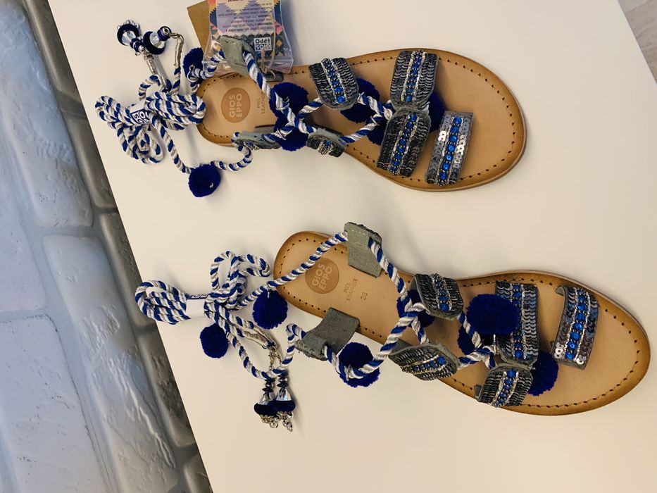 Sandale Giosseppo noi piele naturala 36