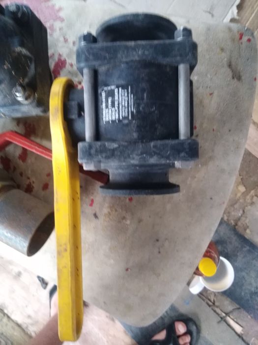 Кран мм 50 новый бронза