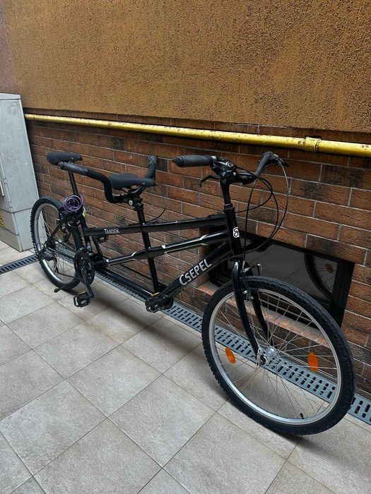 Bicicletă tandem Csepel 26" – Shimano Nexus 7 – stare foarte bună - pret negociabil
