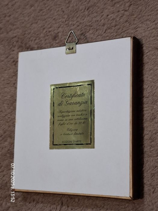 Златна мини картина 23 карата