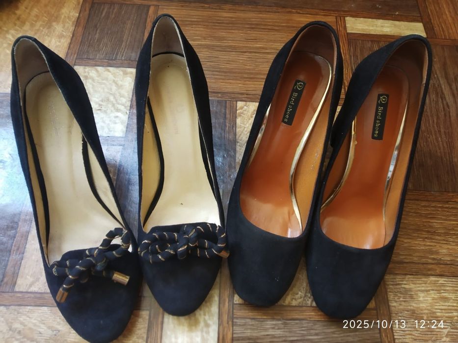 Туфли замшевые 37 размер