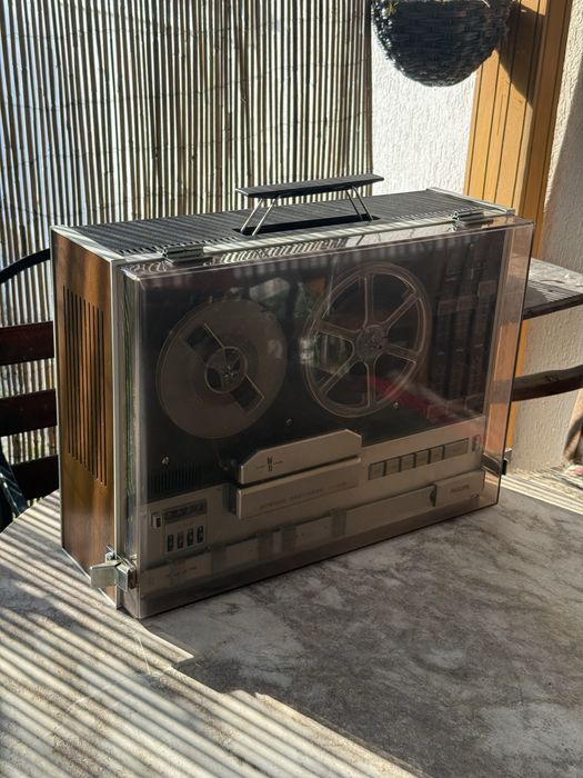 Philips N4414 magnetofon mag caset banda player amplificator statie nu teac revox tech akai