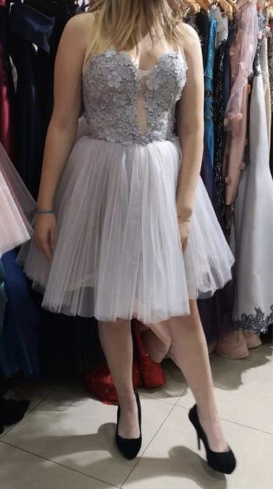 Официална къса рокля