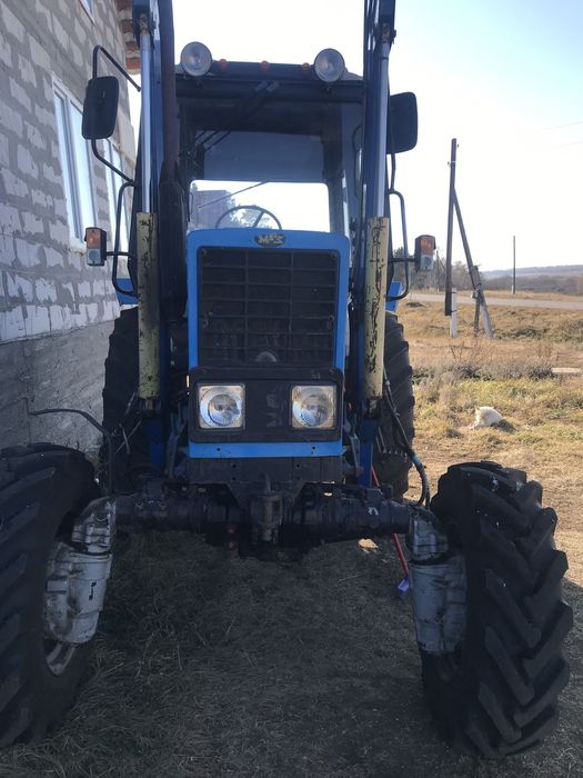 Трактор мтз 82.1 с куном.