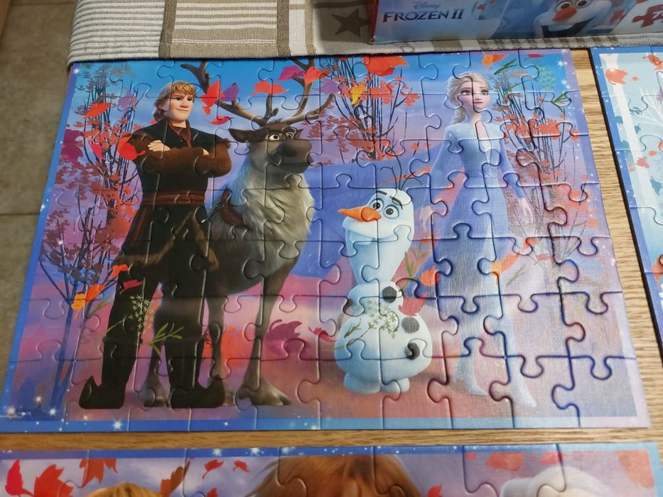 Puzzle Frozen II - 4 IN 1