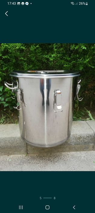 Ofertă  marmită/ bidon inox 35L  279