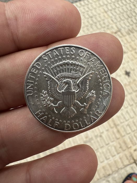 Moneda argint  USA dolar 1964