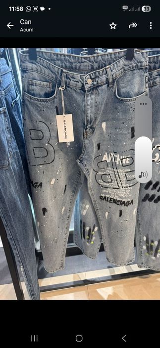 Blugi barbati Balenciaga!