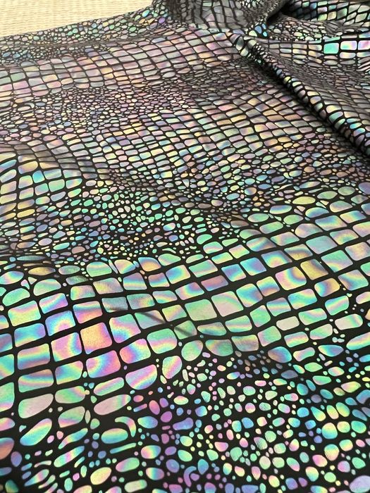 Мъжка Тениска Принт Крокодил Фешън T Shirt Гланелка Блуза