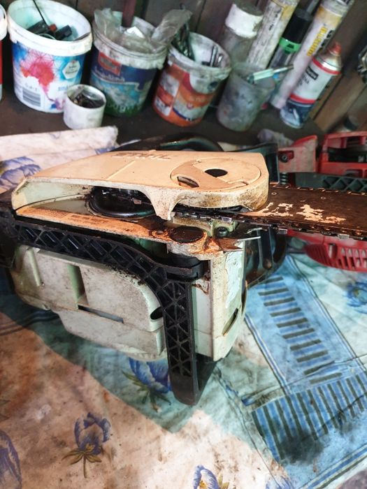 Vînd sau schimb drujba stihl ms 180c