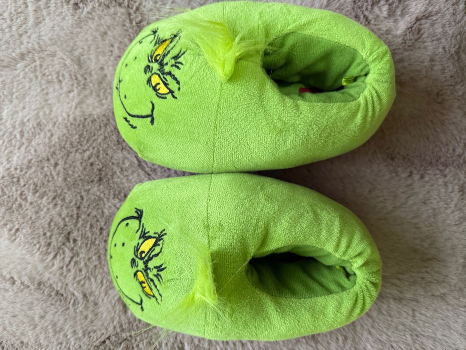 топли детски пантофки Grinch 28-29 номер