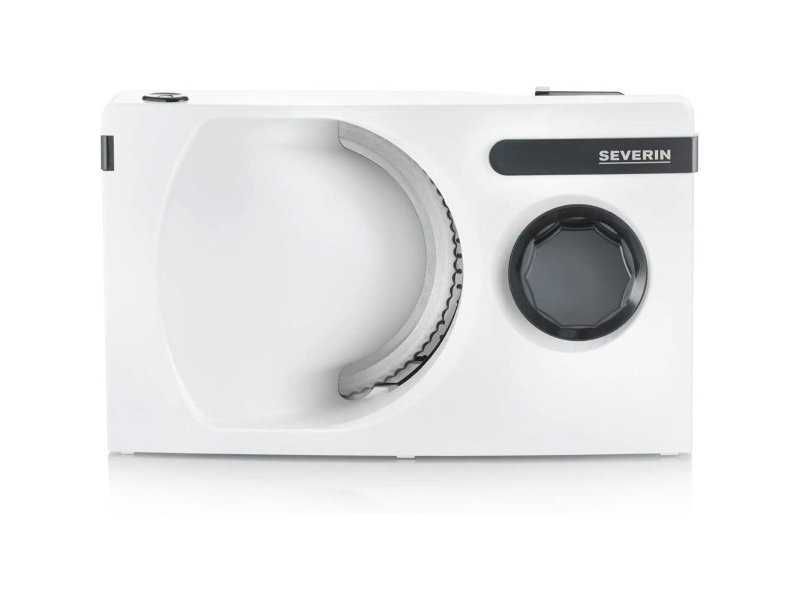 Компактен Уред за Рязане на Колбаси, Хляб и Сирена SEVERIN AS 3912