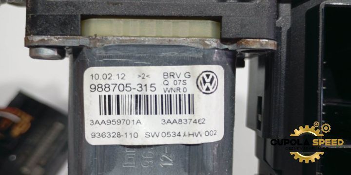 Motoras geam dreapta fata 3AA959701A Volkswagen VW Passat B7 [2010 -
