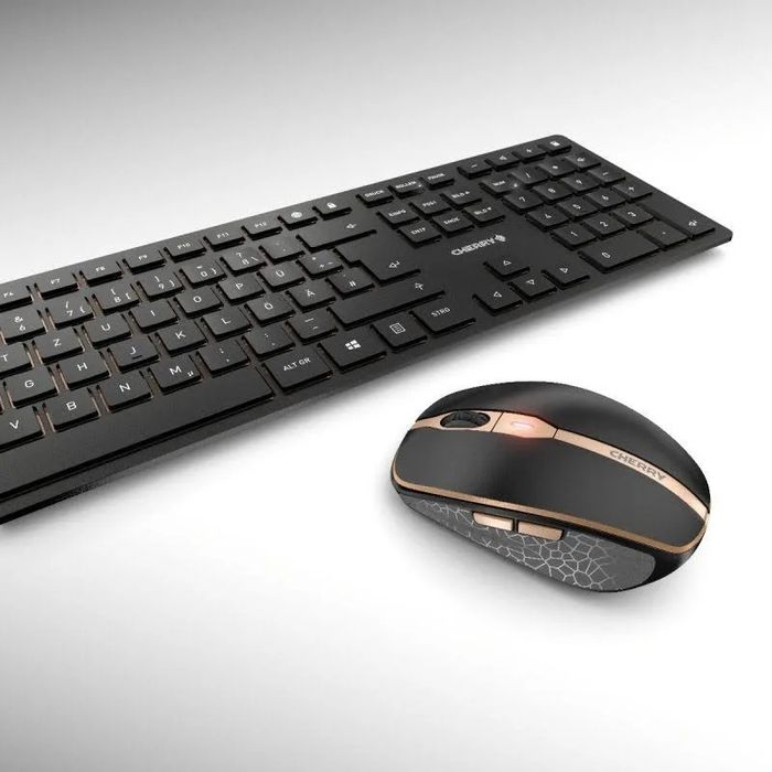 Tastatura Cherry DW 9000 SLIM Negru/Cupru