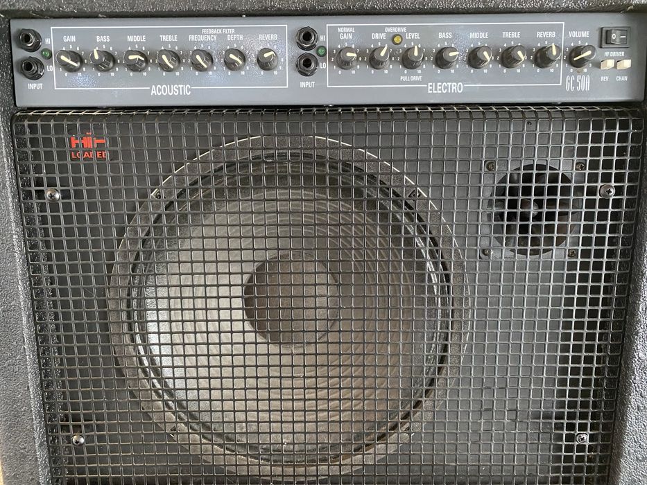 amplificator chitara electrica / acustica Laney GC 80 A  /  Laney GC 50A