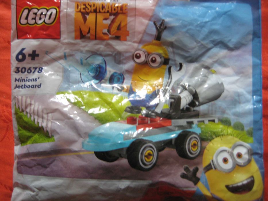 Lego Аз, проклетникът 30678 - Реактивният самолет на миньоните - Нов, запечатан