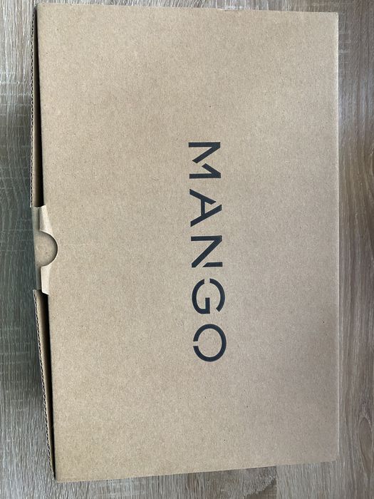 Нови обувки Mango естествена кожа 39 номер