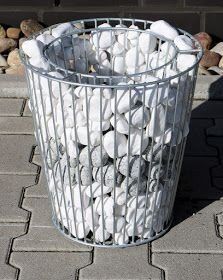 Для кошпа и ваза белий камен