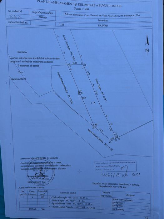 Teren cu construcție