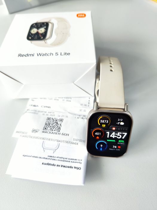 Redmi Watch 5 Lite + 3  каишки подарък