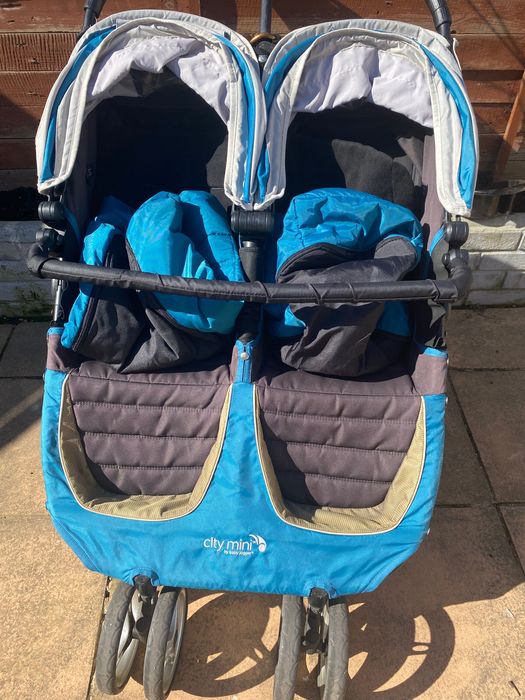Baby jogger city mini double двойна количка за близнаци
