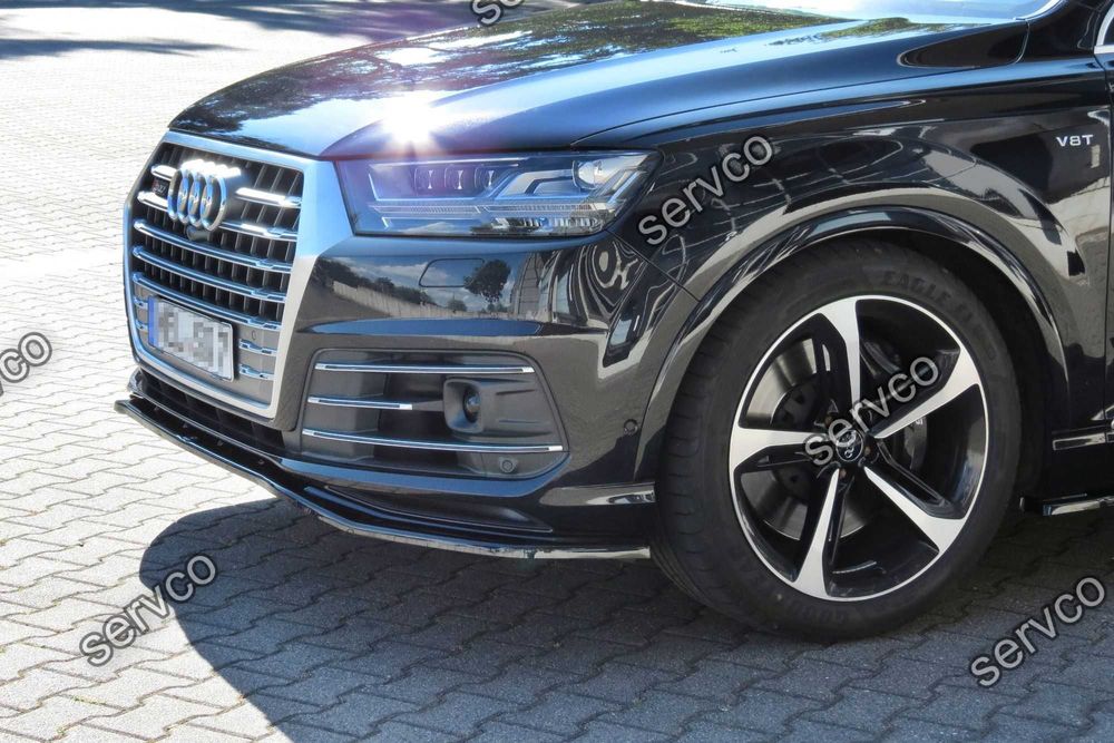 Prelungire splitter bara fata Audi Q7 SQ7 Mk2 2016- v1 - Maxton Design