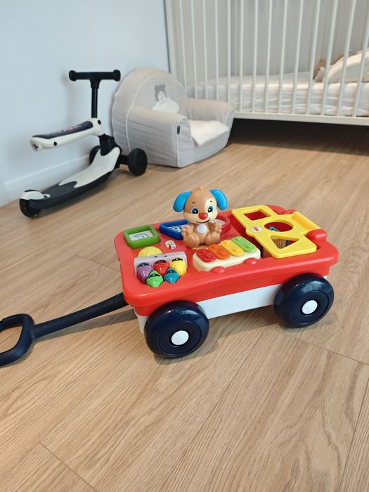 Fisher price learn and play learning wagon Hungarian English magyar an