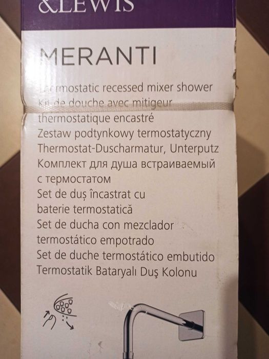 Cap de duș și baterie încastrate
Marcă: Cooke & Lewis