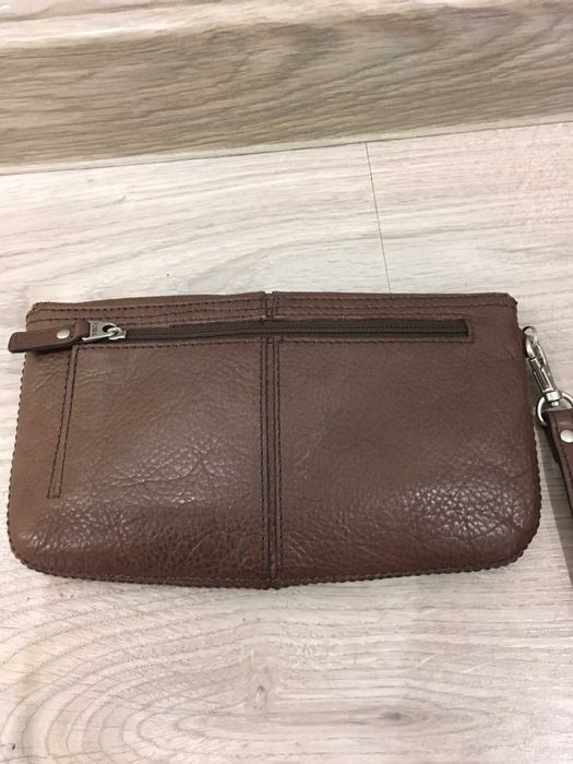 FOSSIL портфейл клъч естествена кожа