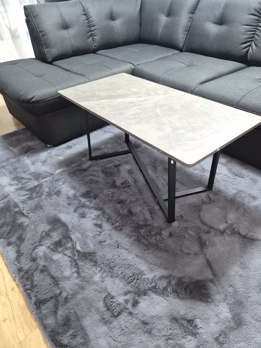 Măsuță gri marmura nouă