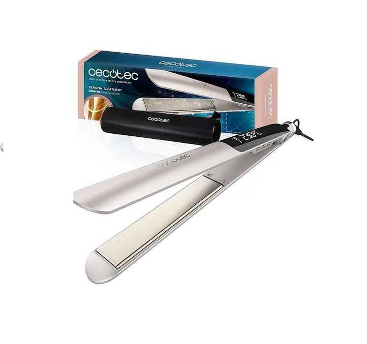 Преса за коса с кабел Cecotec Essence Keratin функция HeatMax 230 °C