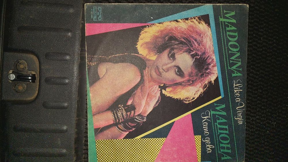 Lot 11 discuri vinil retro anii '80 - Queen, Michael Jackson, Modern Talking, Madonna, Elvis
