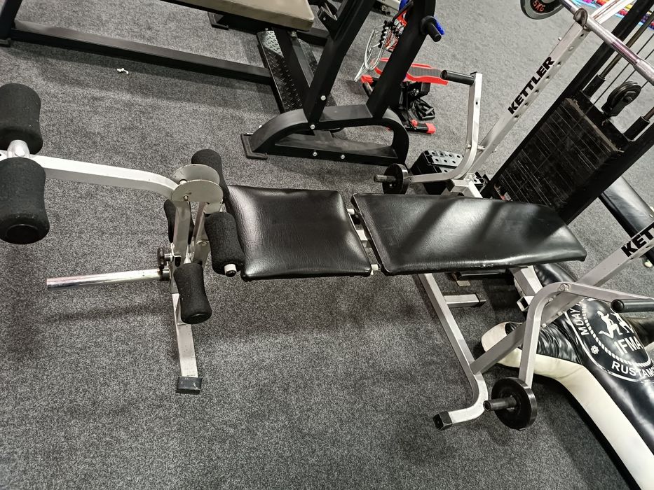 Силовая скамья Kettler для дома и зала
Скамья для жима и пресса б/у
Тр