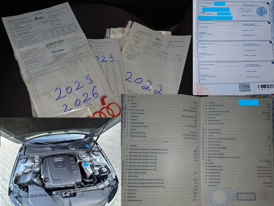 Audi A4 B8 2.0 TDI CAGA 147 CP | Euro 5 | Climatronic | Carlig Detasabil | Investitii Majore