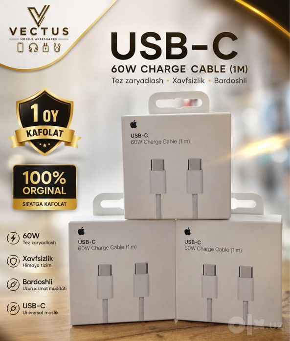 iphone usb-c 60w org 100% 1oy kafolat