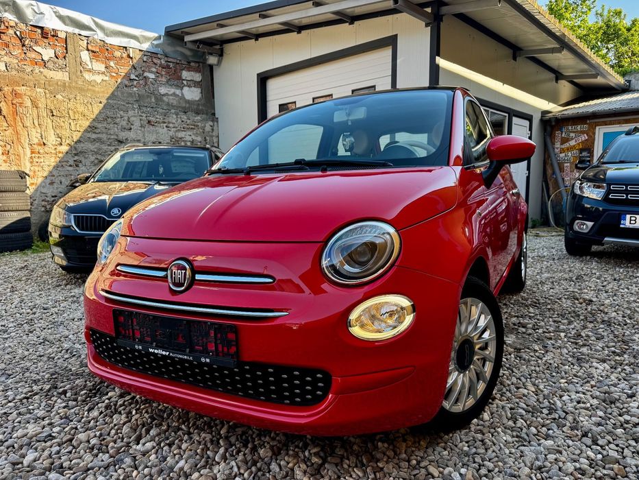 Fiat 500 Fiat 500 cutie automata,Aer conditionat,Trapa electrica,euro 6,Senzori