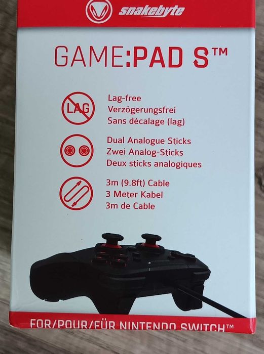 Kонтролер Snakebyte за Nintendo Switch/Switch Lite GAME PAD S