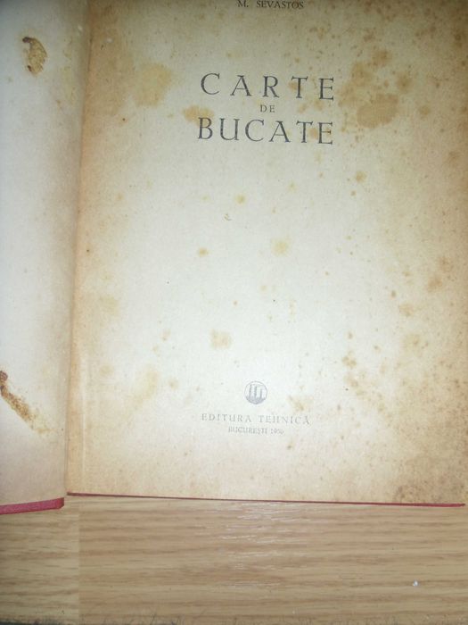 pt curs bucatarie Sevastos, ed 1956