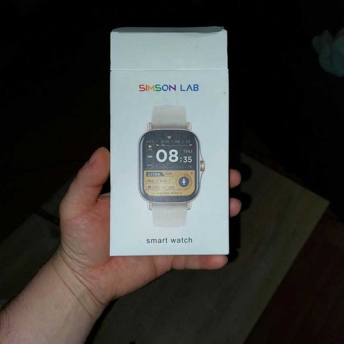 Нов Смарт Часовник Smart Watch Simson Lab, 1,44" екран, BT, разговори