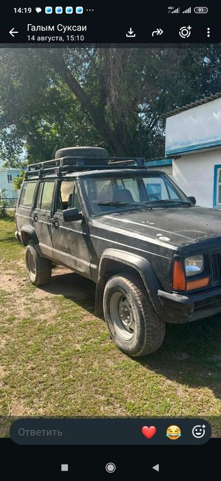 Jeep Cherokee обиом 4