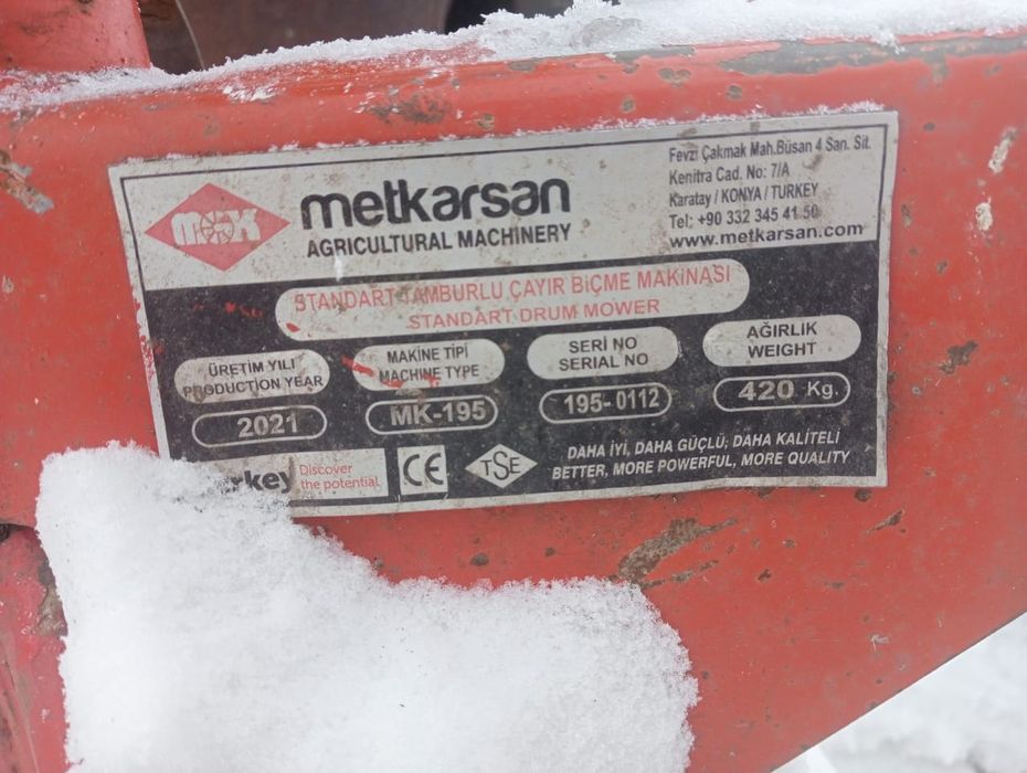 Продам сенокоски производство меткарсан