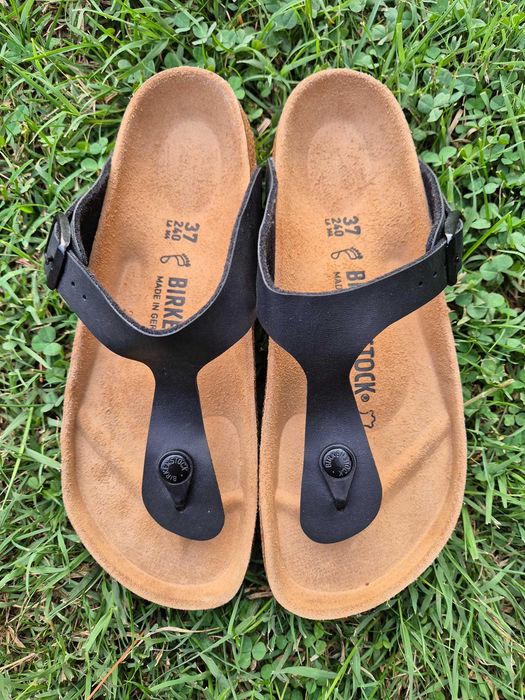 Дамски  нови чехли BIRKENSTOCK   Чехли 'Gizeh' в Черно номер 37