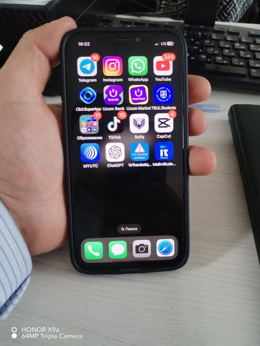 Iphone x 256GB xotira