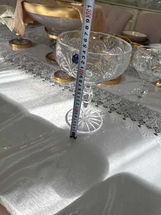 Большая конфетница хрусталь