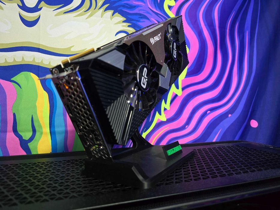 RTX 2080 Ti със стойка за декорация, за части, GPU Nvidia, 11gb, украса, подарък