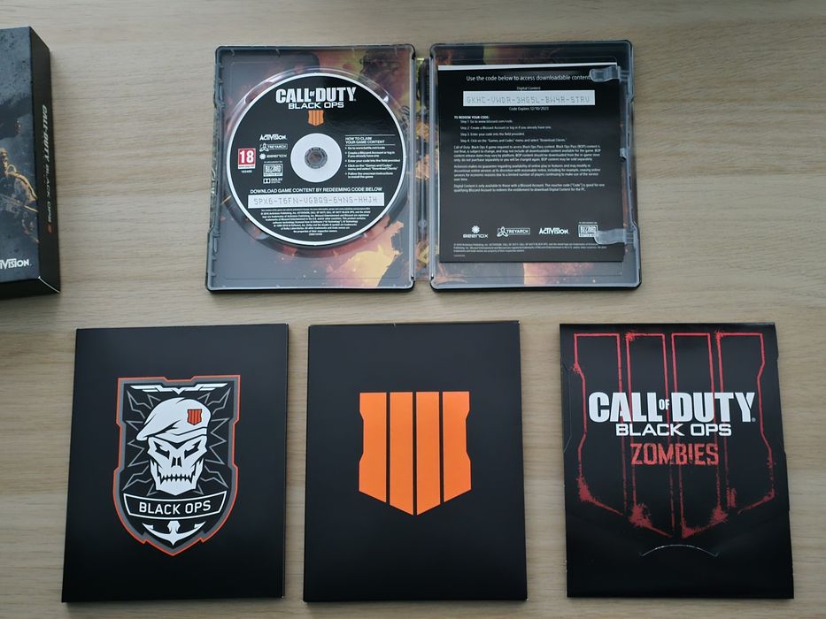 Steelbook Call of Duty: Black Ops 4 Pro Edition PC (Fără Joc)