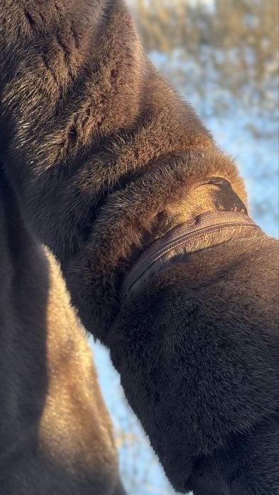 Норка шубка натуральный