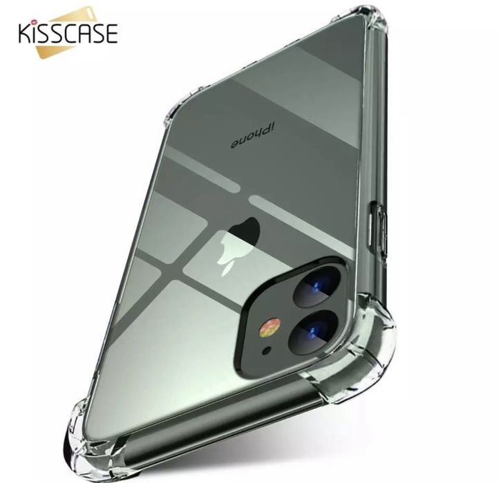 Iphone 12 13 14 15 PRO MAX Husa Silicon Anti Soc Transparenta ESD Case