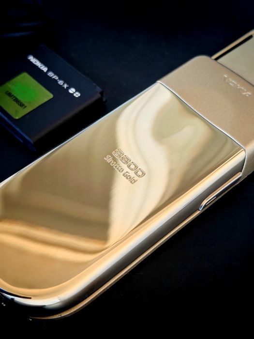телефон Nokia 8800 Sirocco Gold оригинален , Нокиа 8800 Сироко голд