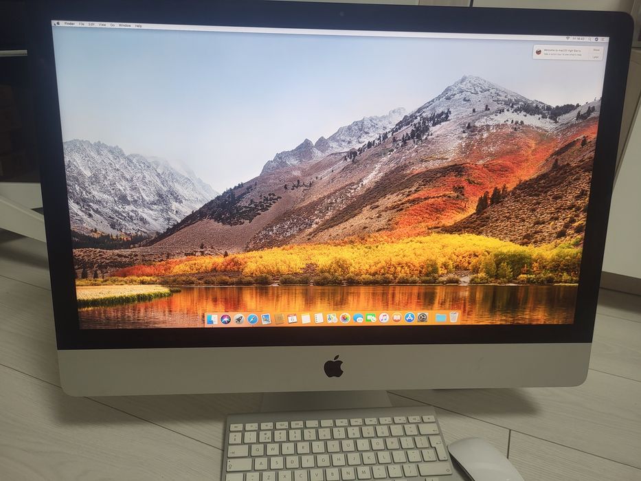 iMac 27"  rezolutie 2k , 1TB , Video nVidia 1Gb